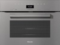 Духовой шкаф компактный с СВЧ Miele H7440BM GRGR графитовый серый