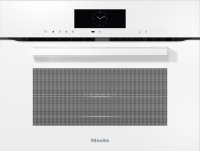 Духовой шкаф компактный с СВЧ Miele H7840BM BRWS бриллиантовый белый