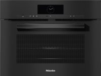 Духовой шкаф компактный с СВЧ Miele H7840BM OBSW черный обсидиан