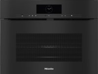 Духовой шкаф компактный с СВЧ Miele H7840BMX OBSW черный обсидиан