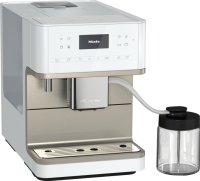 Кофемашина Miele CM6360 LOCM белый металлик