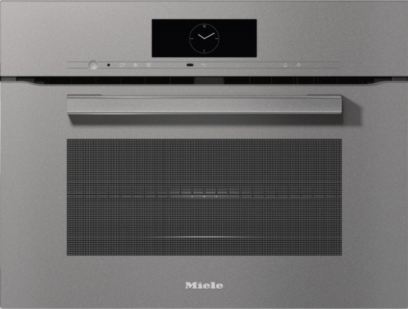 Духовой шкаф компактный с СВЧ Miele H7840BM GRGR графитовый серый - купить в Санкт-Петербурге и России