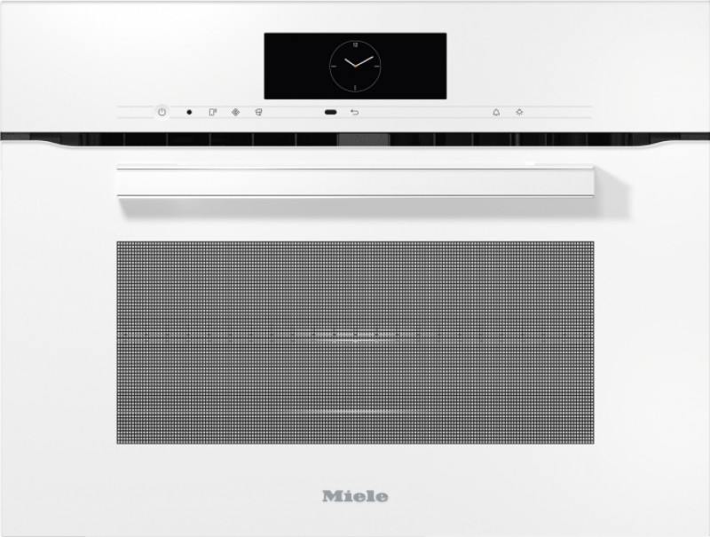 Духовой шкаф компактный с СВЧ Miele H7840BM BRWS бриллиантовый белый - купить в Санкт-Петербурге и России