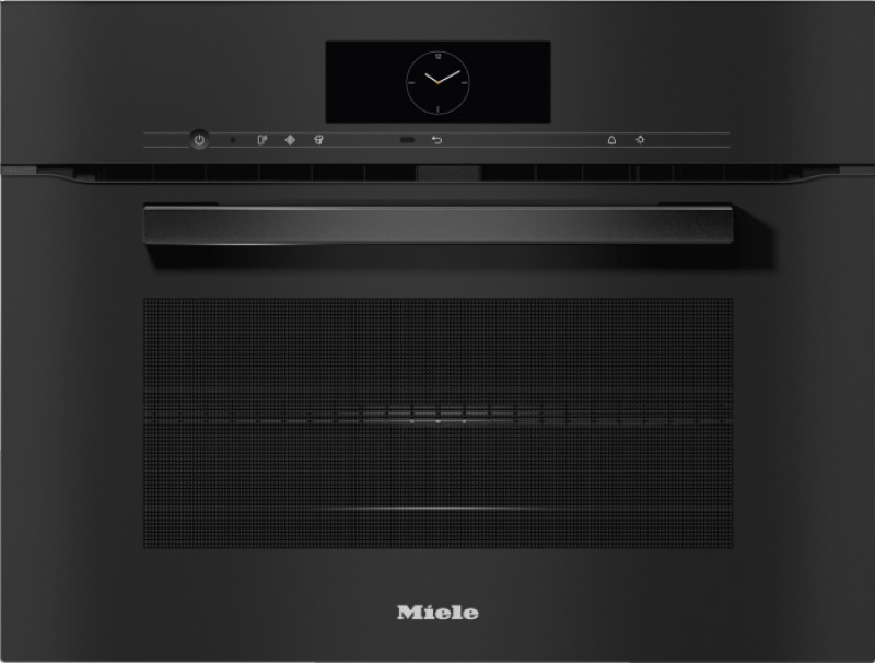Духовой шкаф компактный с СВЧ Miele H7840BM OBSW черный обсидиан - купить в Санкт-Петербурге и России