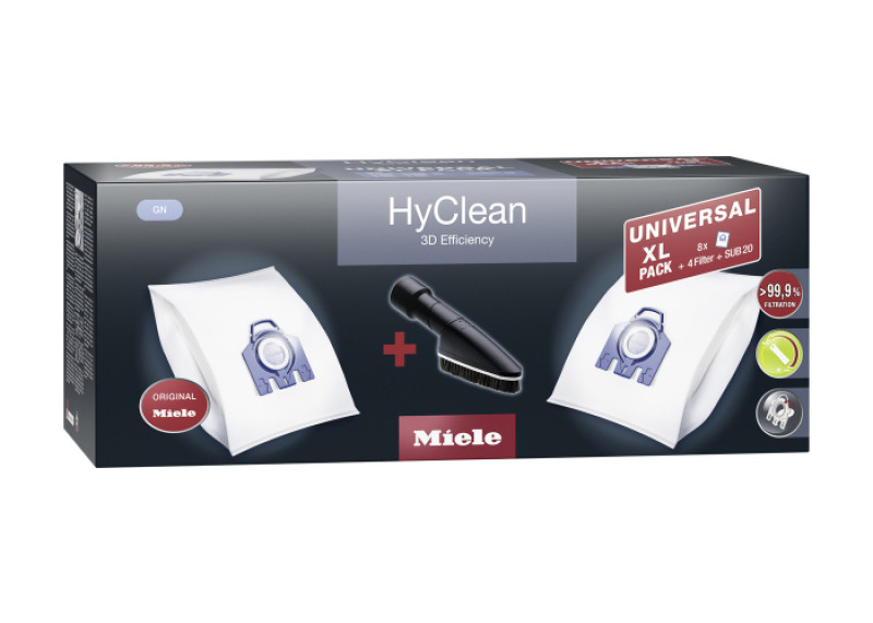 Комплект мешков-пылесборников Miele Universal XL pack HyClean 3D GN - купить в Санкт-Петербурге и России