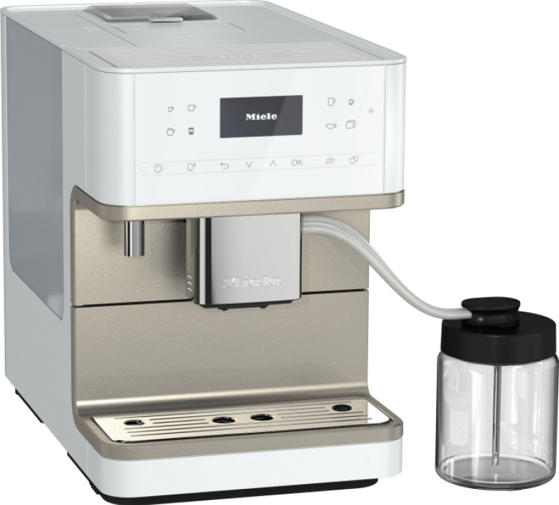 Кофемашина Miele CM6360 LOCM белый металлик - купить в Санкт-Петербурге и России