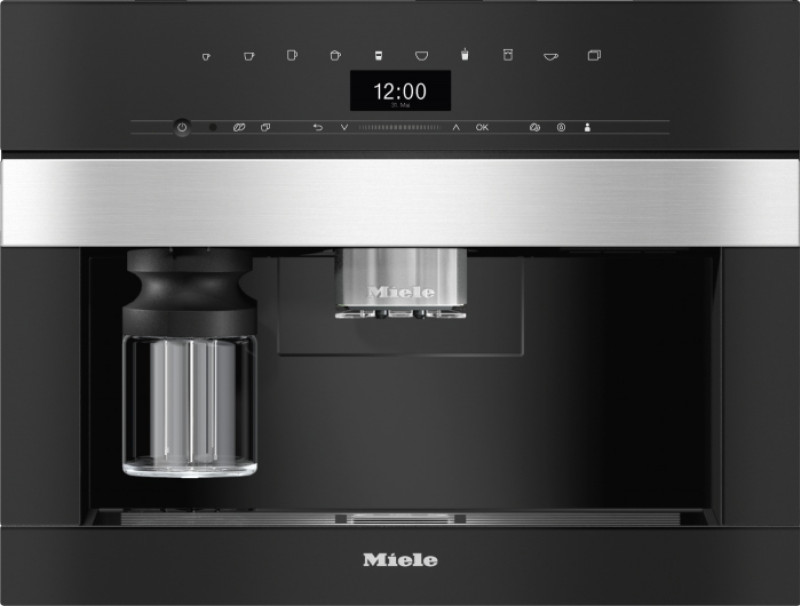 Кофемашина зерновая Miele CVA7440 CLST сталь - купить в Санкт-Петербурге и России