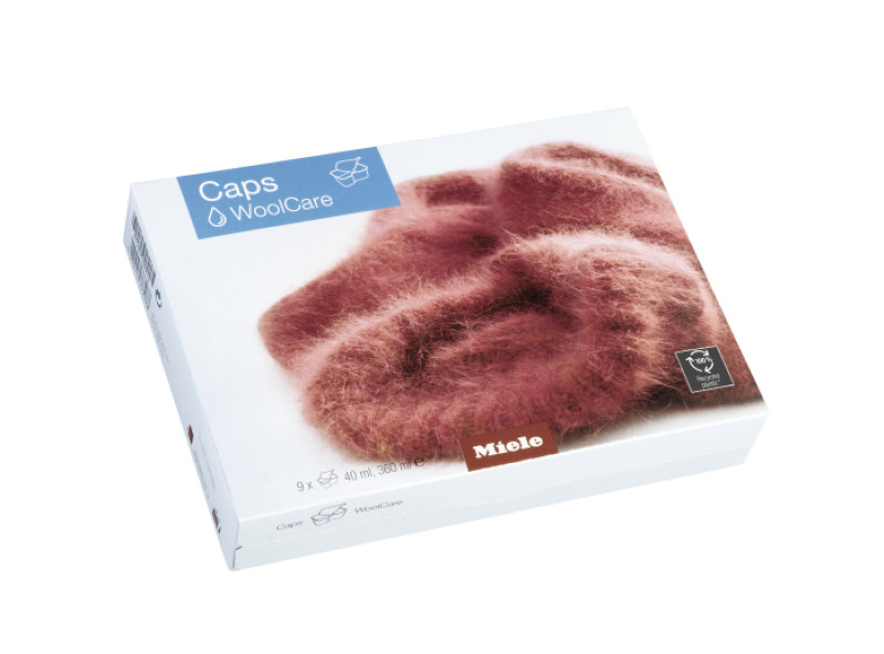 Средство для стирки деликатных тканей и изделий из шерсти Miele WoolCare Caps (9 шт.) - купить в Санкт-Петербурге и России